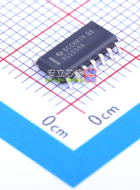缓冲器/驱动器/收发器 SN74AS1034ADR SOIC-14 TI/德州 全新原装