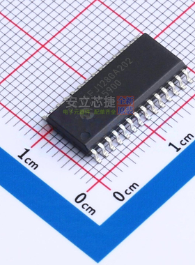 单片机(MCU/MPU/SOC) PIC24FJ128GA202-I/SO SOIC-28 MICROCHIP(