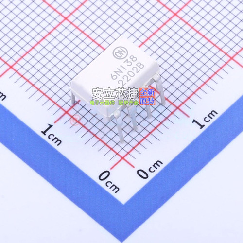 逻辑输出光耦 6N138M DIP-8 onsemi(安森美) 电子元器件全新原装