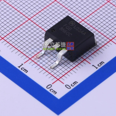场效应管(MOSFET) FQB8N60CTM D2PAK onsemi(安森美) 电子元器件