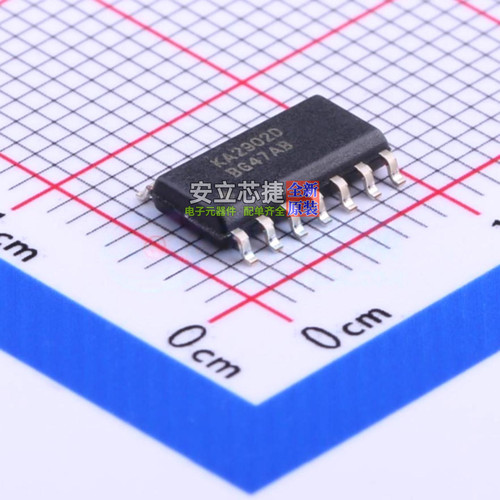 运算放大器 KA2902DTF SOP-14 onsemi(安森美) 电子元件全新原装