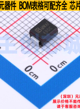 静电保护器(TVS/ESD) P6SMB480CA/TR13 DO-214AA Brightking/君耀
