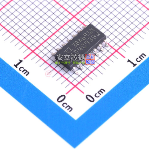 逻辑门 CD4093BQM96G4Q1 SOIC-14 TI/德州 电子元件配单全新原装