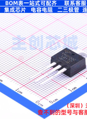 肖特基二极管 V40100C-E3/4W TO-220AB-3 VISHAY(威世) 全新原装