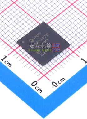 单片机(MCU/MPU/SOC) PIC32MX470F512H-I/MR QFN-64 MICROCHIP(微