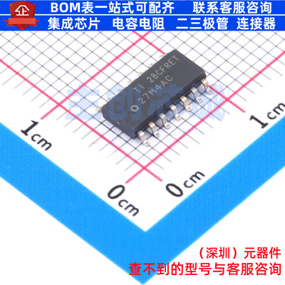 精密运放 TLC27M4ACDR SOIC-14 TI/德州 电子元器件配单全新原装