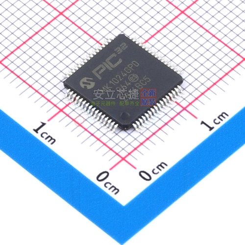单片机(MCU/MPU/SOC) PIC32MK1024GPD064-I/PT TQFP-64 MICROCHIP