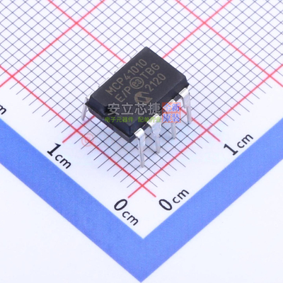 数字电位器 MCP41010-E/P PDIP-8 MICROCHIP(微芯) 电子元件配单