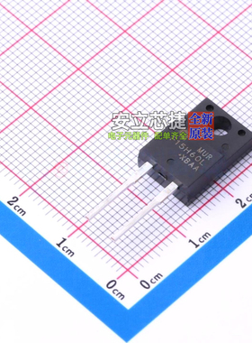 快恢复/高效率二极管 MURF15H60L TO-220F-2L CJ(江苏长电/长晶)