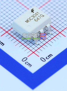 可控硅输出光耦 MOC3041SR2M SOP-6-2.54mm onsemi(安森美) 原装