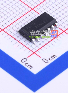 逻辑门 MC74AC11DR2G SOIC-14 onsemi(安森美) 电子元件全新原装