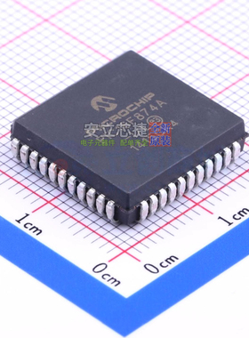 单片机(MCU/MPU/SOC) PIC16F874A-I/L PLCC-44(16.6x16.6) MICROC