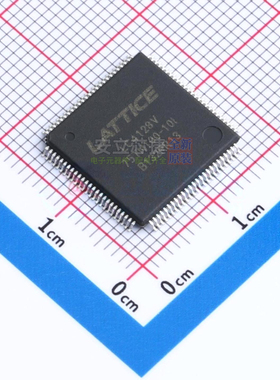 可编程逻辑器件(CPLD/FPGA) LC4128V-75TN100-10I TQFP-100 LATTI