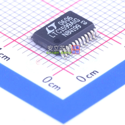 数模转换芯片DAC LTC1599AIG#PBF SSOP-24 ADI(亚德诺) 全新原装