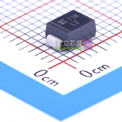 静电保护器(TVS/ESD) SMBJ24A-13-F SMB DIODES(美台) 电子元器件