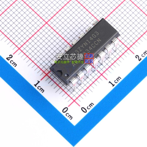 模数转换芯片ADC ADC0834CCN/NOPB PDIP-14 TI/德州 电子元件配单
