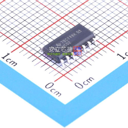 逻辑门 SN74AHC02DR SOIC-14 TI/德州 电子元器件配单全新原装