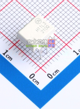 逻辑输出光耦 H11L3M DIP-6 onsemi(安森美) 电子元器件全新原装