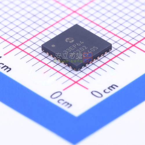 单片机(MCU/MPU/SOC) DSPIC33EP64MC202-I/MM QFN-28 MICROCHIP(