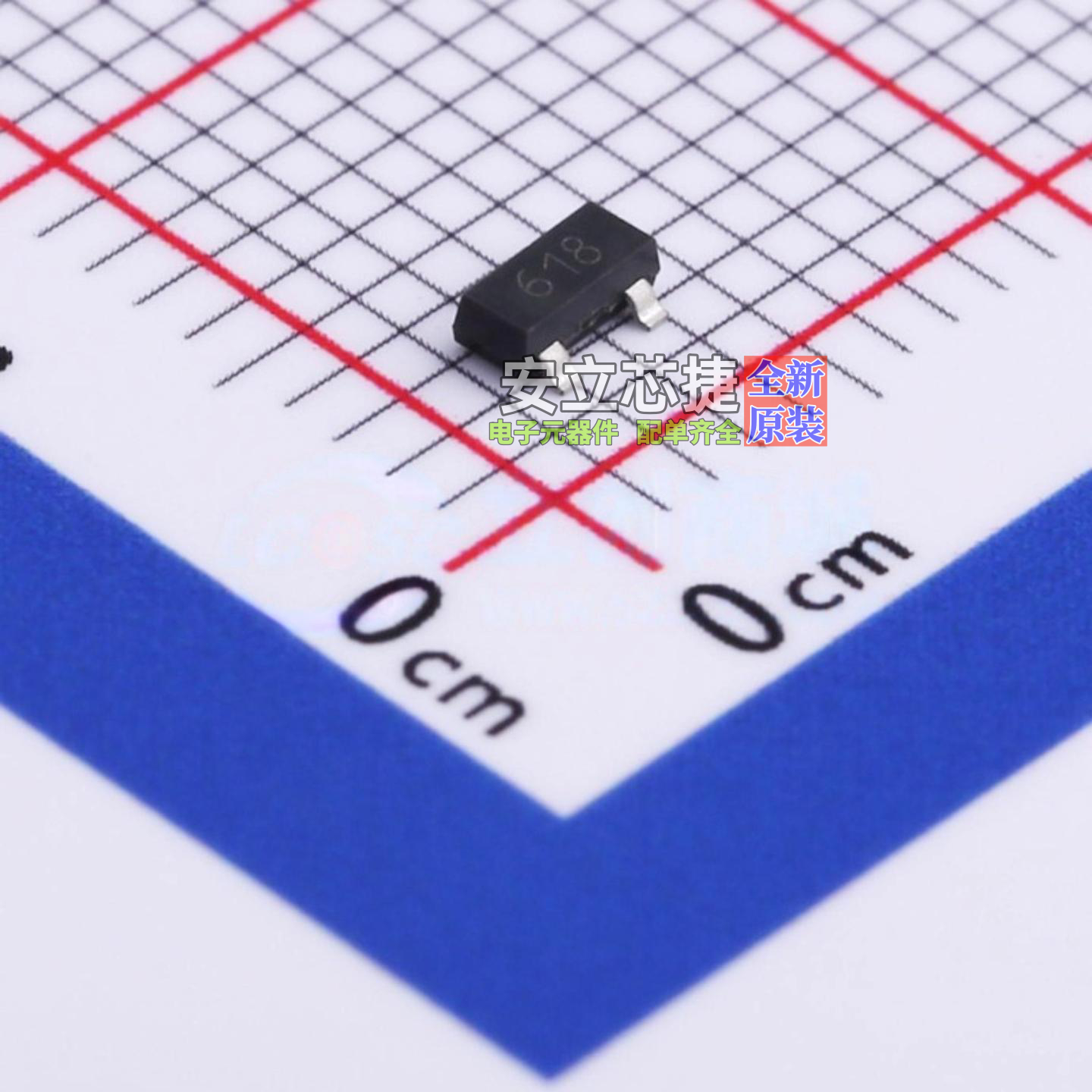三极管(BJT) FMMT618TA SOT-23 DIODES(美台) 电子元器件全新原装