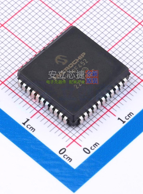 单片机(MCU/MPU/SOC) PIC18F452-I/L PLCC-44(16.6x16.6) MICROCH