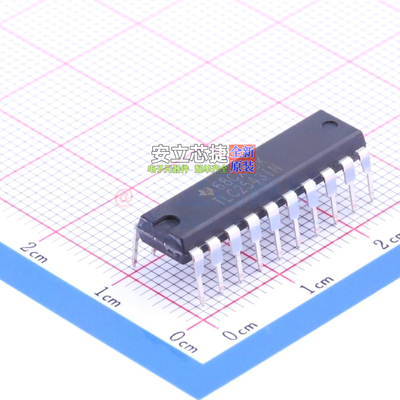 模数转换芯片ADC TLC2543IN PDIP-20 TI/德州 电子元器件全新原装