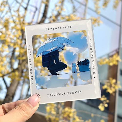 小红书同款咒术回战五条悟撑伞透卡亚克力周边动漫谷子送朋友闺蜜