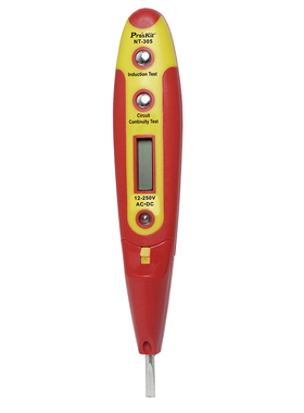 台湾宝工 NT-305 多功能数显式测电笔接触式验电笔试电笔Pro'skit