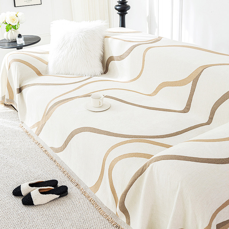 沙发巾奶油风美式沙发罩全包万能套沙发靠背盖布高级感四季沙发垫,居家布艺,沙发垫,淘宝优惠券,粉丝福利购,淘宝优惠卷