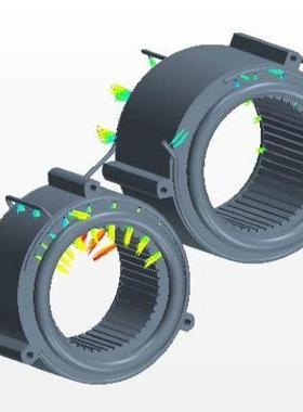 电机冷却CFD仿真分析_热仿真分析_卓越仿真CAE分析