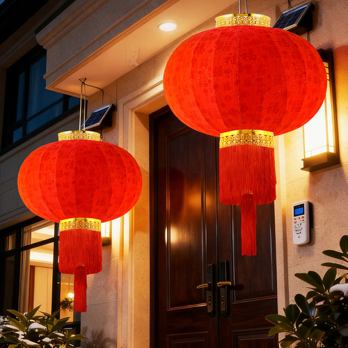 26新款新年春节福字大红灯笼挂饰