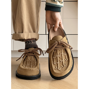 猫七寻勃肯拖鞋男款春夏休闲一脚蹬包头博肯外穿老钱风穆勒鞋子女