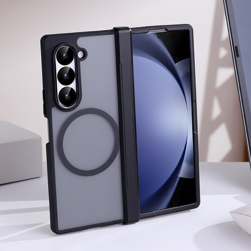 三星ZFOLD6磨砂手机壳铰链全包