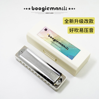 BoogieMan布鲁斯10孔口琴