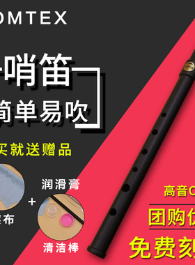 台湾COMTEX爱尔兰哨笛学生初学教学款锡笛六孔C调竖笛高音D调直笛