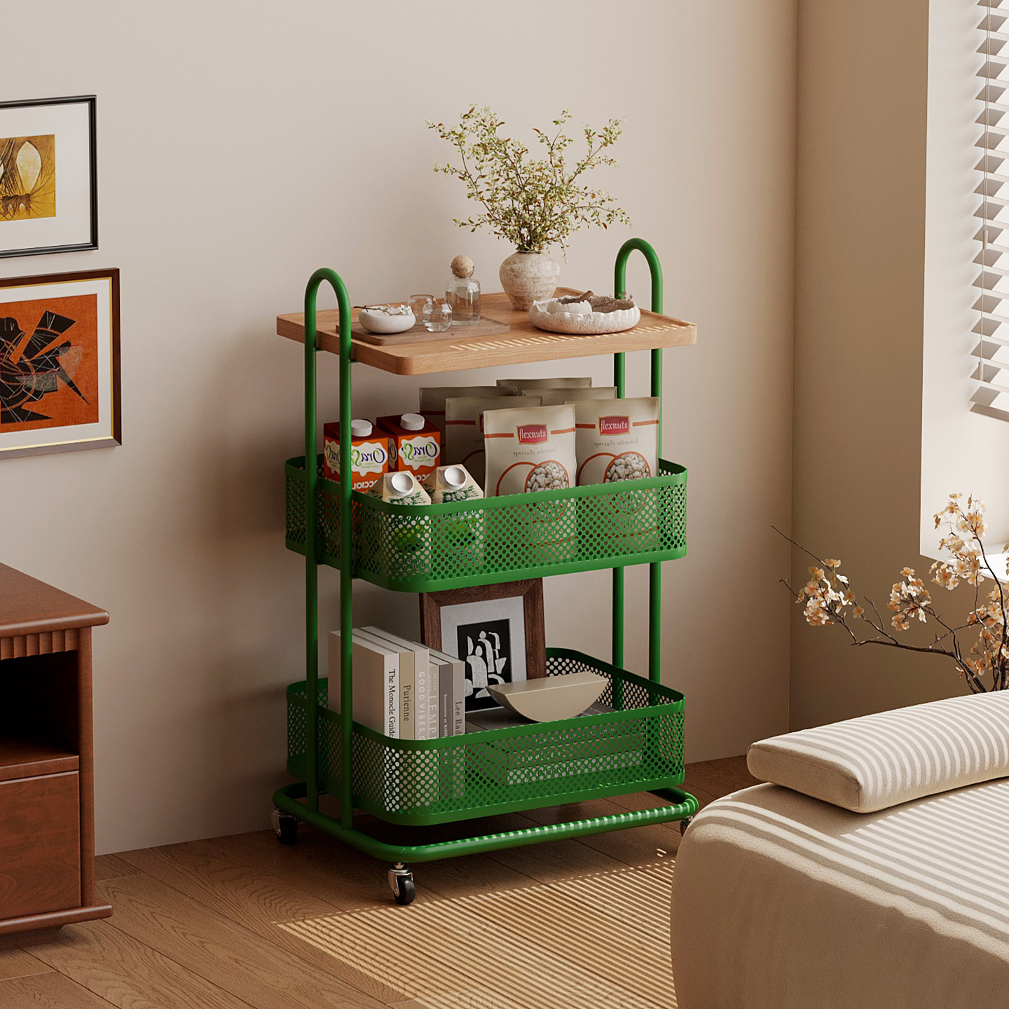 祖赛设计师原创可移动沙发边几