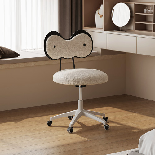 祖赛可移动升降旋转蝴蝶结化妆椅