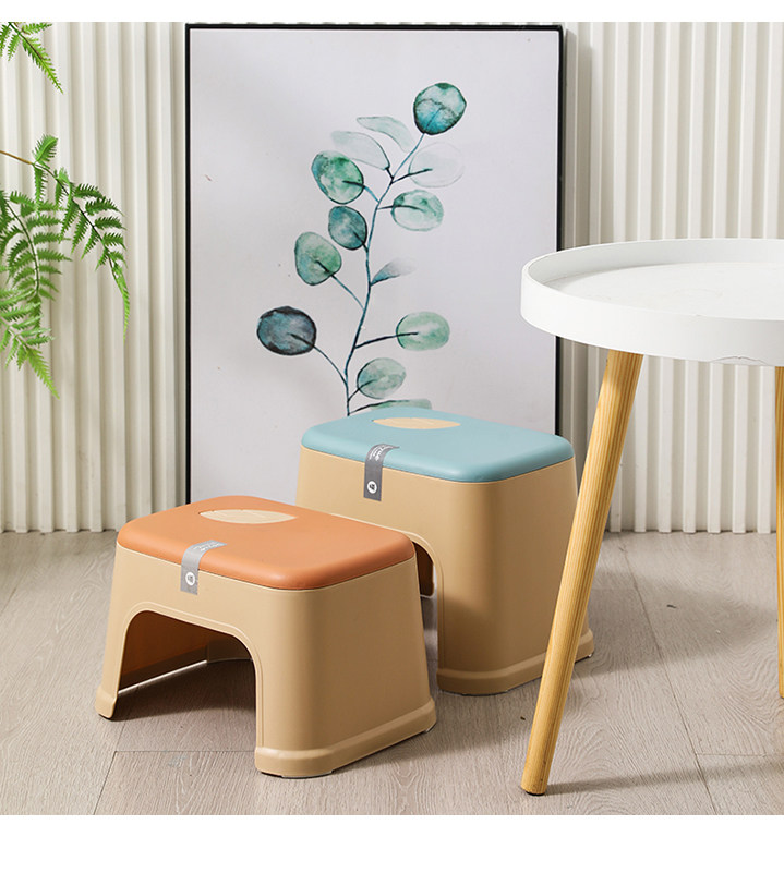 加厚防滑小凳子儿童塑料板凳宝宝椅子踩脚凳家用矮凳卡通踏脚胶凳,住宅家具,矮凳,淘宝优惠券,粉丝福利购,淘宝优惠卷