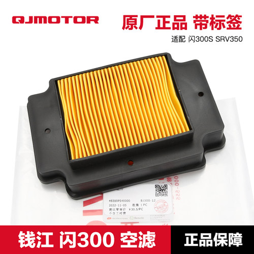 QJMOTOR钱江闪300S空气滤芯