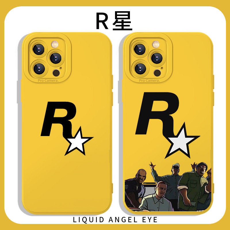 romax创意oppo小米11硅胶vivo12新款gta5游戏p40周边30i软壳xr小众x