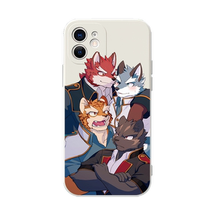 furry手机壳苹果14华为mate60周边iPhone15Promax小米13兽人OPPO肌肉vivo只狼12彩虹40兽设11兽圈monster适用