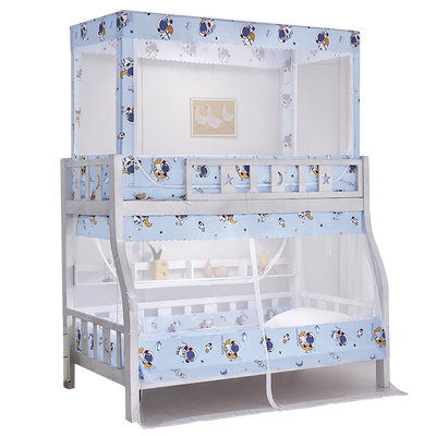 子母床蚊帐上下铺梯形1.5米家用