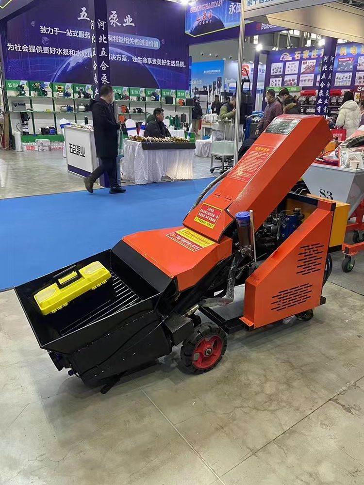 大骨料混凝土输送泵细石砂浆二次构造柱泵大小型混泥土浇筑地泵厂