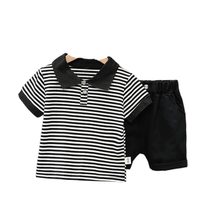 男童夏装短袖套装2026新款网红儿童装宝宝夏季POLO衫帅洋气韩版潮