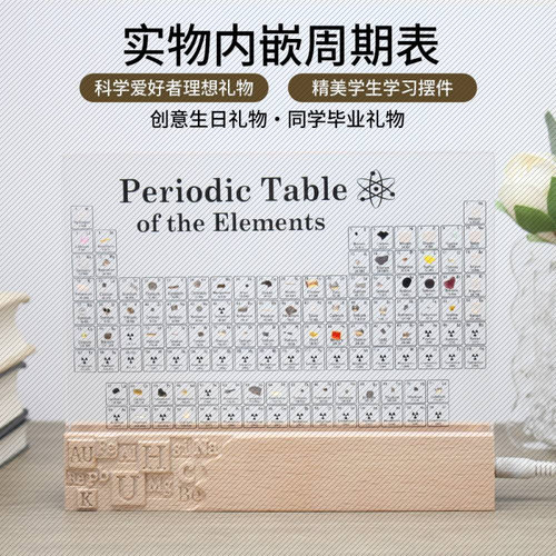 化学元素周期表摆件34