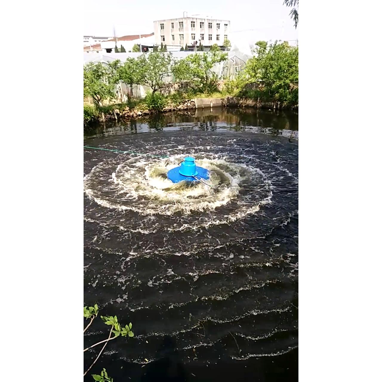 富 叶轮式增氧机涌浪式增氧机 池塘耕水式增氧机鱼塘增氧机 包邮
