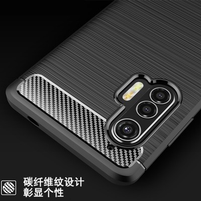 适用摩托罗拉Edge X30碳纤维S30 E20全包E30Rola Edge+手机壳E40 Gpower硅胶stylus软壳Pure防摔30ultra G200