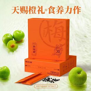 梅花乡新年度装青梅精礼盒装浓缩梅子精粒古法诏安碱性健康食品