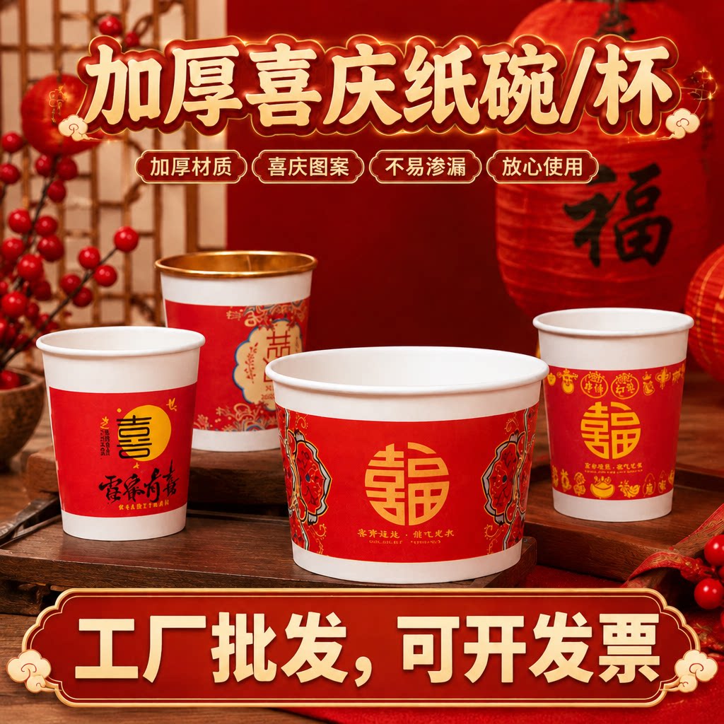 富强纸质纸碗实惠优惠