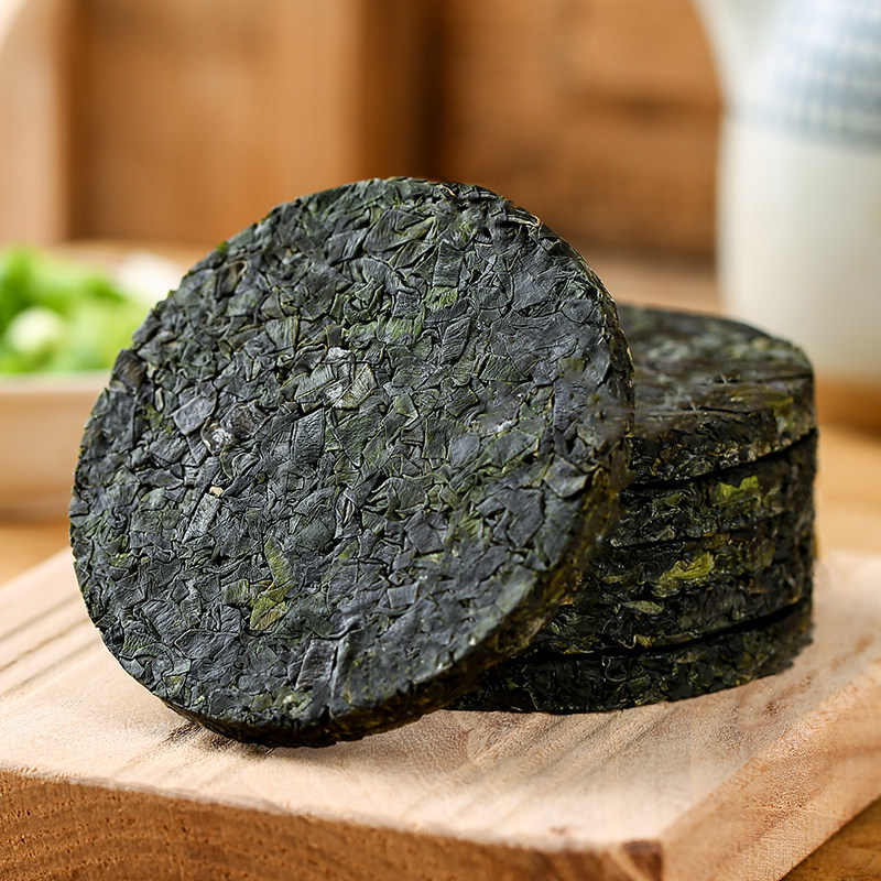 海带丝干货厚海带细丝压缩海带丝横切昆布商用圆饼高泡发